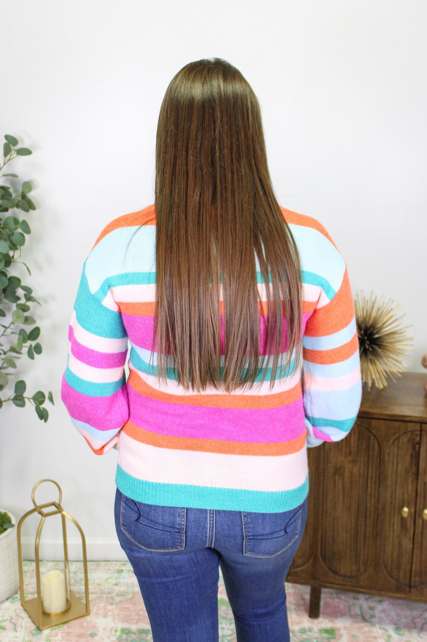 Multicolor Striped Sweater LT