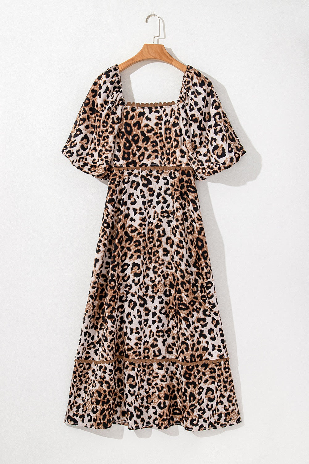 Brown Leopard Maxi Dress December.