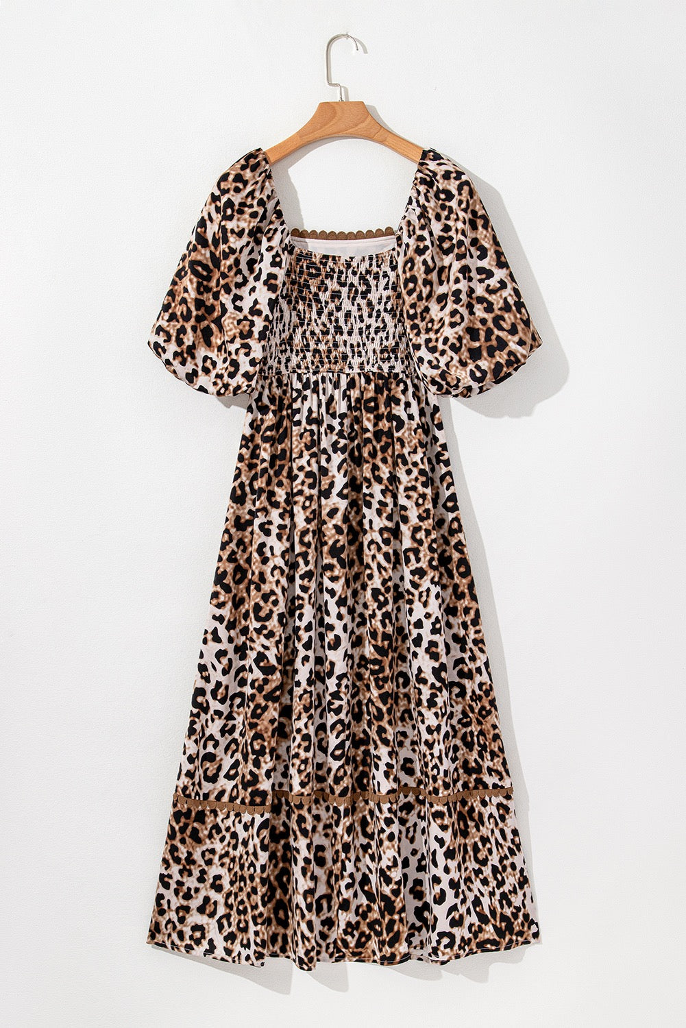 Brown Leopard Maxi Dress December.