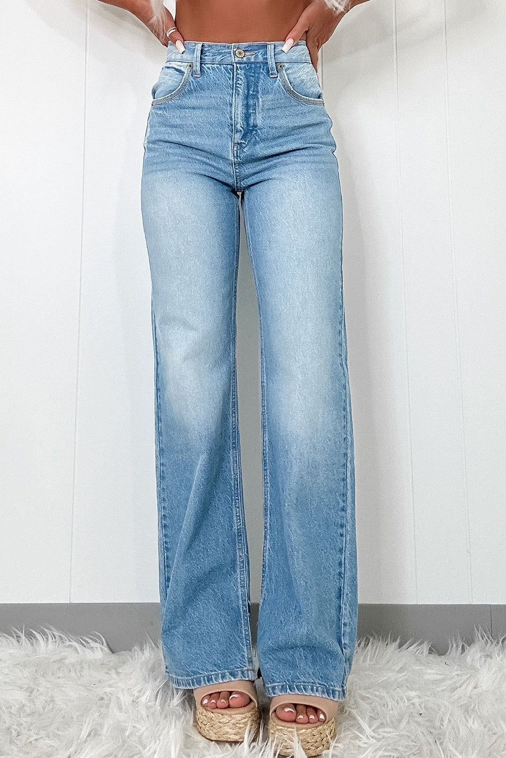 Slit Leg Jeans LT